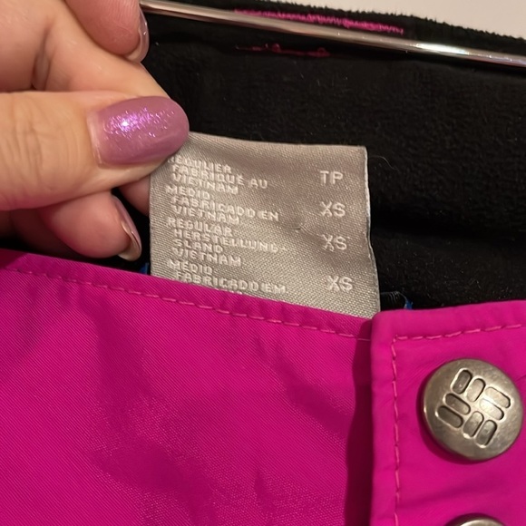 Columbia women’s hot pink snow pants Sz XS - Picture 10 of 11